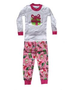 Sara's Prints Prents Applique Christmas pajamas